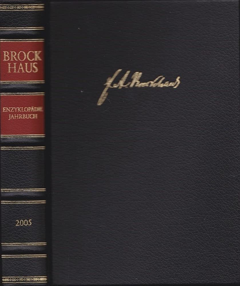 Brockhaus Enzyklopädie Jahrbuch 2005 (Halbleder-Einband) : Mattias