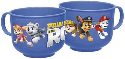 CYP Imports TZ-01-PW Tazón Desayuno plástico 60 cl, diseño Paw Patrol La Patrull