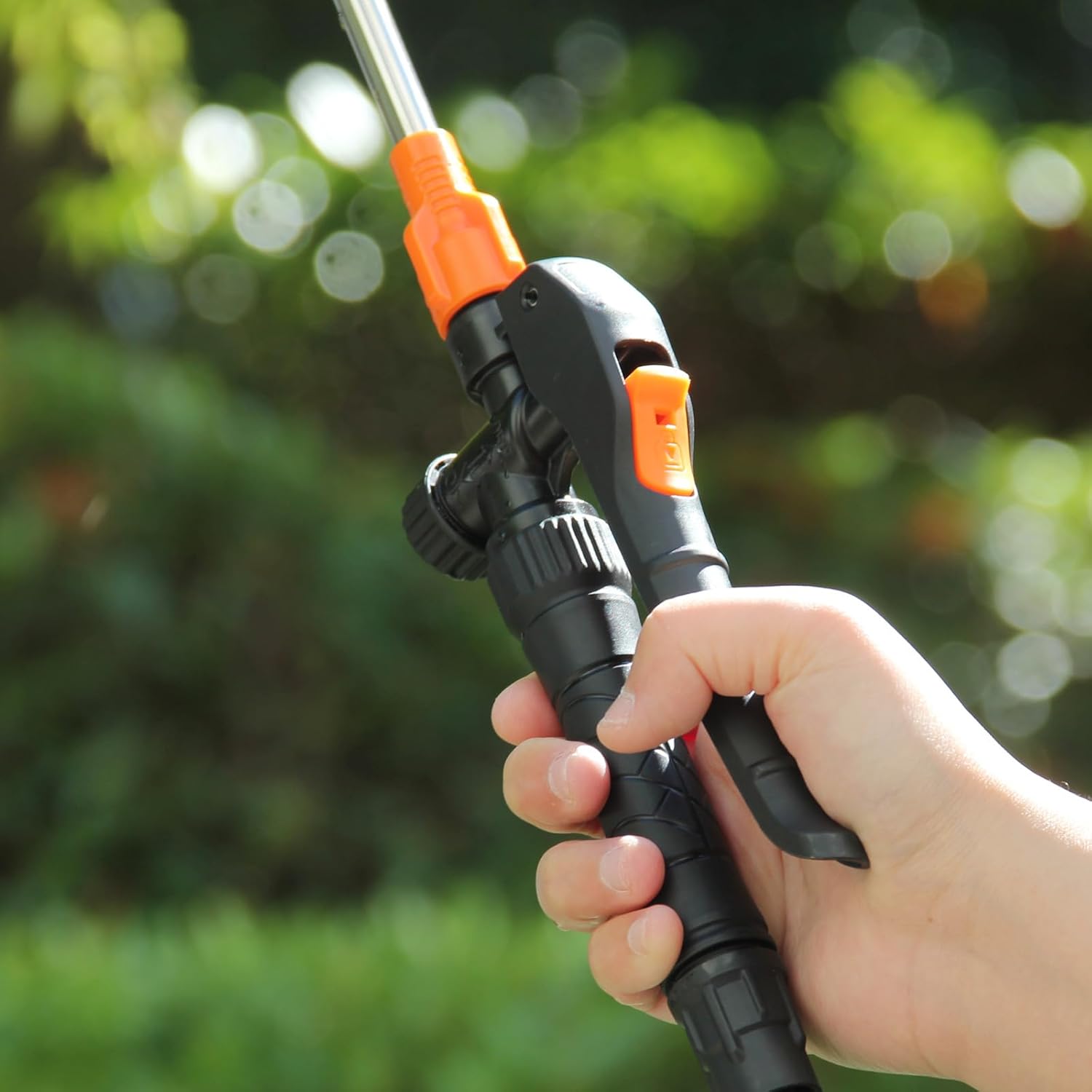 41-Inch Stainless Steel Telescopic Spray Wand with Trigger Handle – Replacement Wand for Backpack Sprayers, Fits Most Garden & Agricultural Sprayers, Pump Action Pressure Sprayer