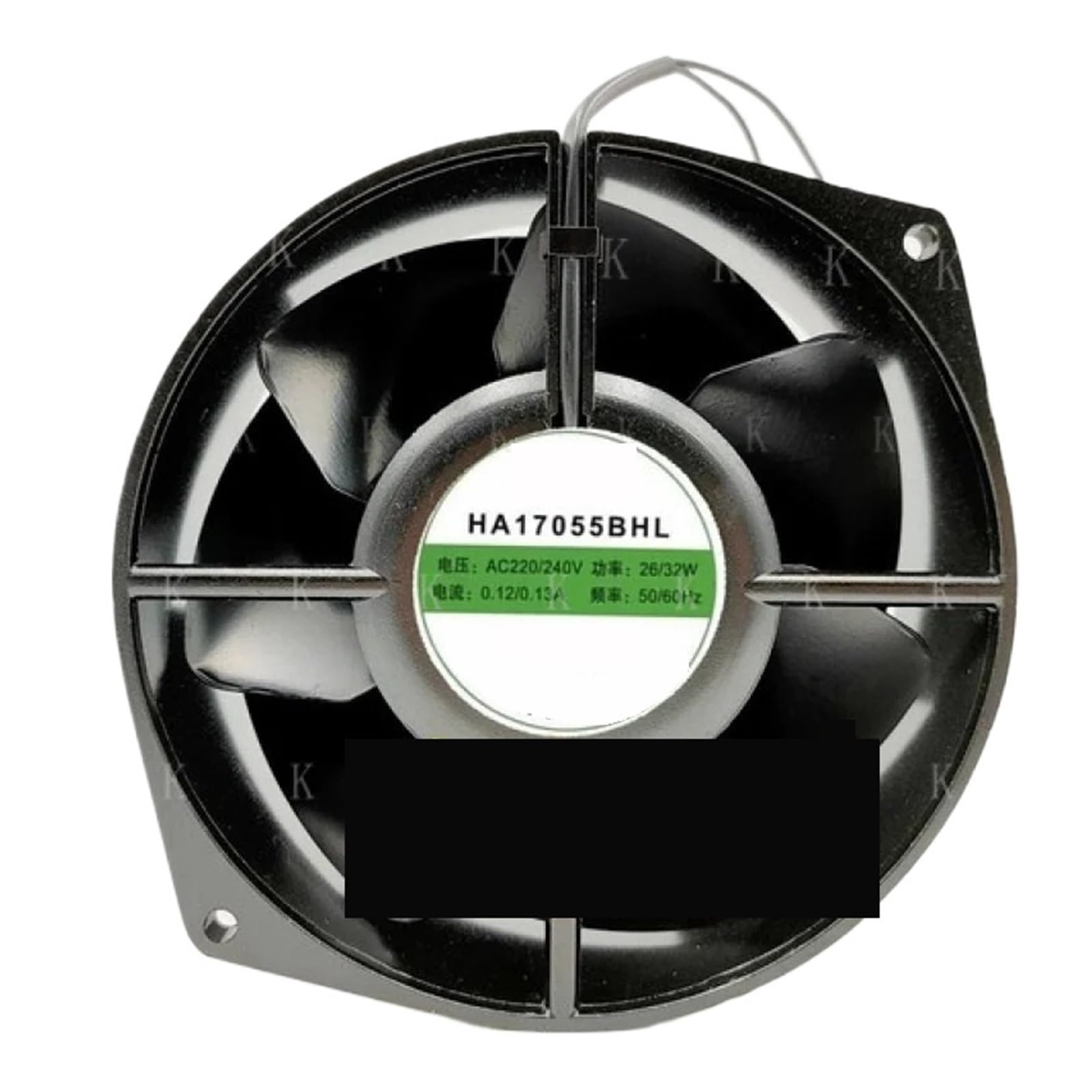 BRODEFUP HA17055BHL 17055 AC220/240V 26/32W 0.12/0.13A Cooling Fan