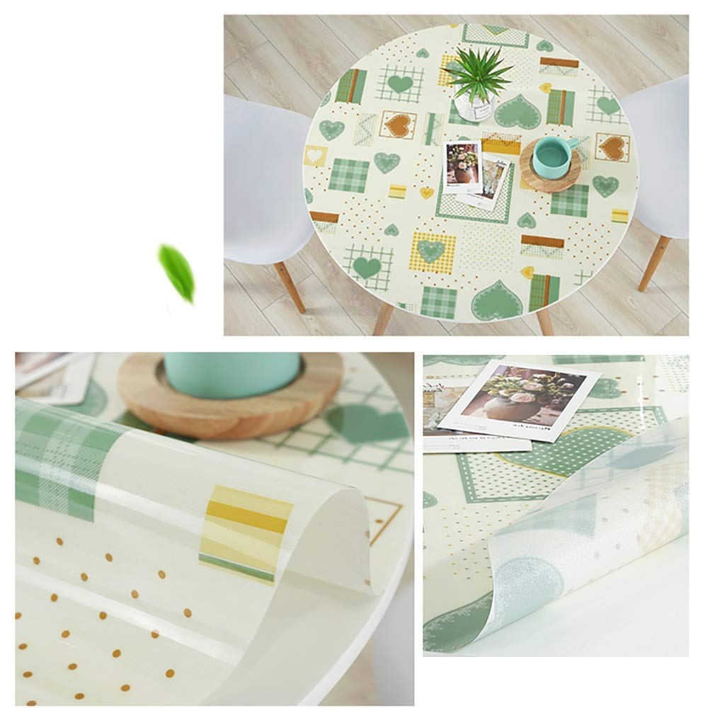 Table nappe table PVC imperméable revêtement protecteur verre - 3