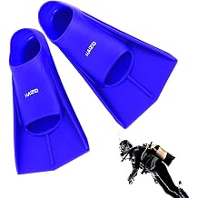 Swimming Fins | Silicone Anti Slip Swim Fins with Drainage Holes,Children & Adults Colorful Swim Gear for Feet, Swimming Aids for Men & Women