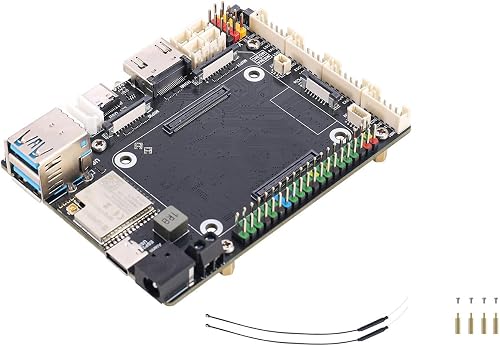 High-Performance Motor Driver Board & Robotics Controller for Compute Module 5, with ESP32, 4K HDMI, USB 3.2, MIPI (200 chars)