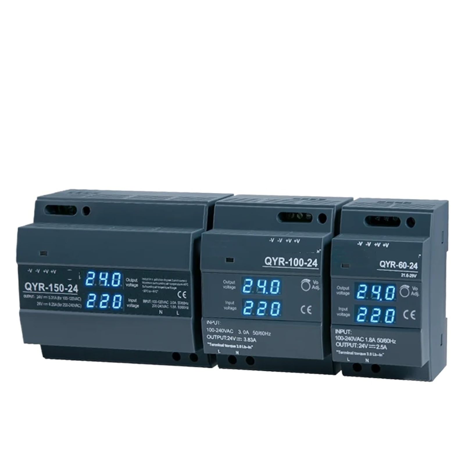 Alimentation à découpage AC-DC 12V 150W à forme étagée compacte - 4