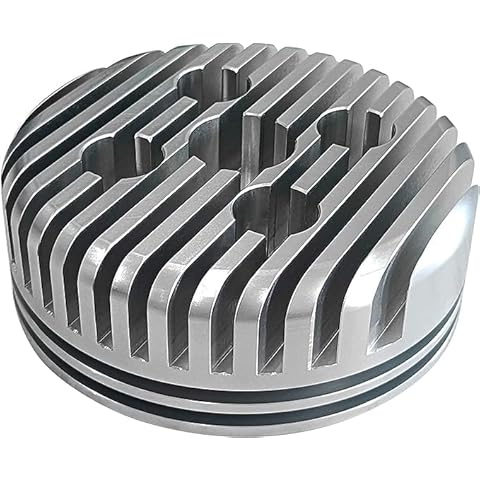 CDHPOWER LD100 Cylinder Head, Higher Performance Racing Head for 2 Stroke LD100-100cc/YD85 Cover