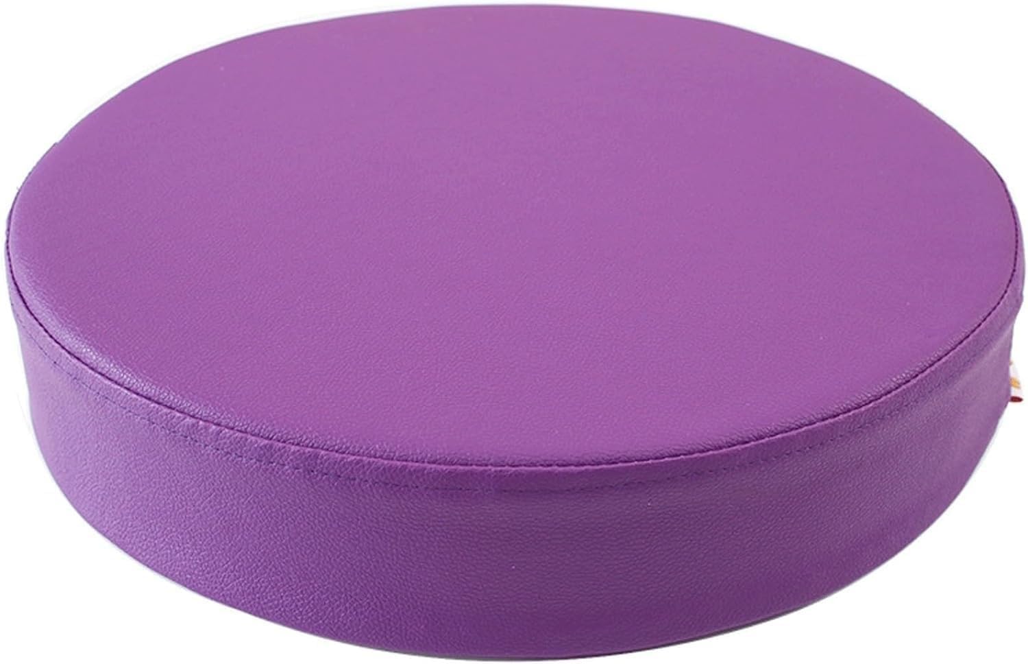SWJ-swjssb Round Chair Cushion Seat Pads For Dining Chairs, Premium Waterproof Chair Cushions With Invisible Zipper, Kitchen Circular Chair Pad For Garden Indoor/Outdoor Patio(Purple,50 cm)