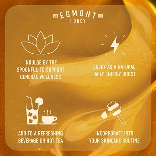 Miniatura 6 de Egmont Honey Raw Manuka Honey MGO 263 UMF 10 88 onzas 882oz sin OMG 100 pura auténtica miel de Nueva Zelanda certificada UMF y MGO