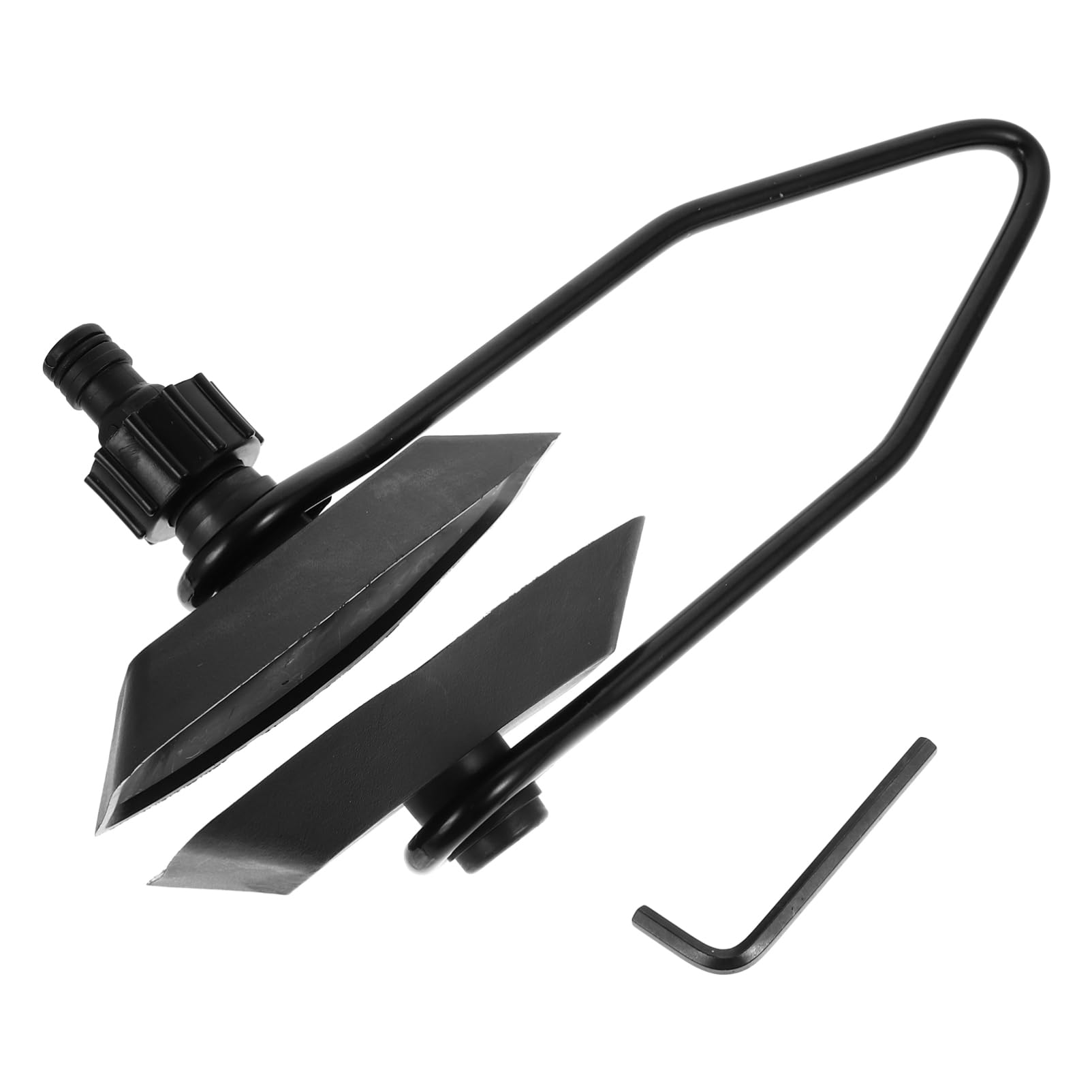 ifundom 1 Stück Universal Marine Flusher Sump Außenbordmotor Wasserspüler Außenbordmotorreiniger Marine Motor Flusher Bootszubehör Motorreinigungszubehör Spülmuffen Schwarz Abs