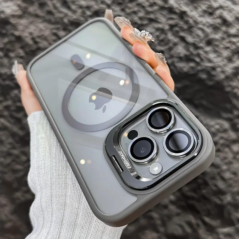Coque magnétique antichoc iPhone 11 Pro Max grise protégeant votre écran