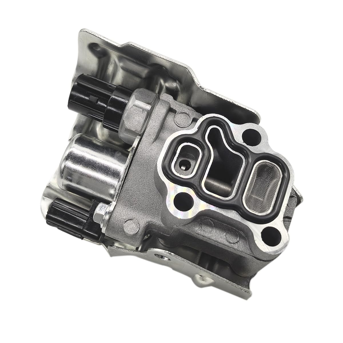 15810-RAA-A03 15810-RAA-A01 VTEC Solenoid Spool Valve with Oil Pressure Switch, Solenoid Gasket Compatible with Honda Accord, Acura, CR-V Element, Civic, RSX