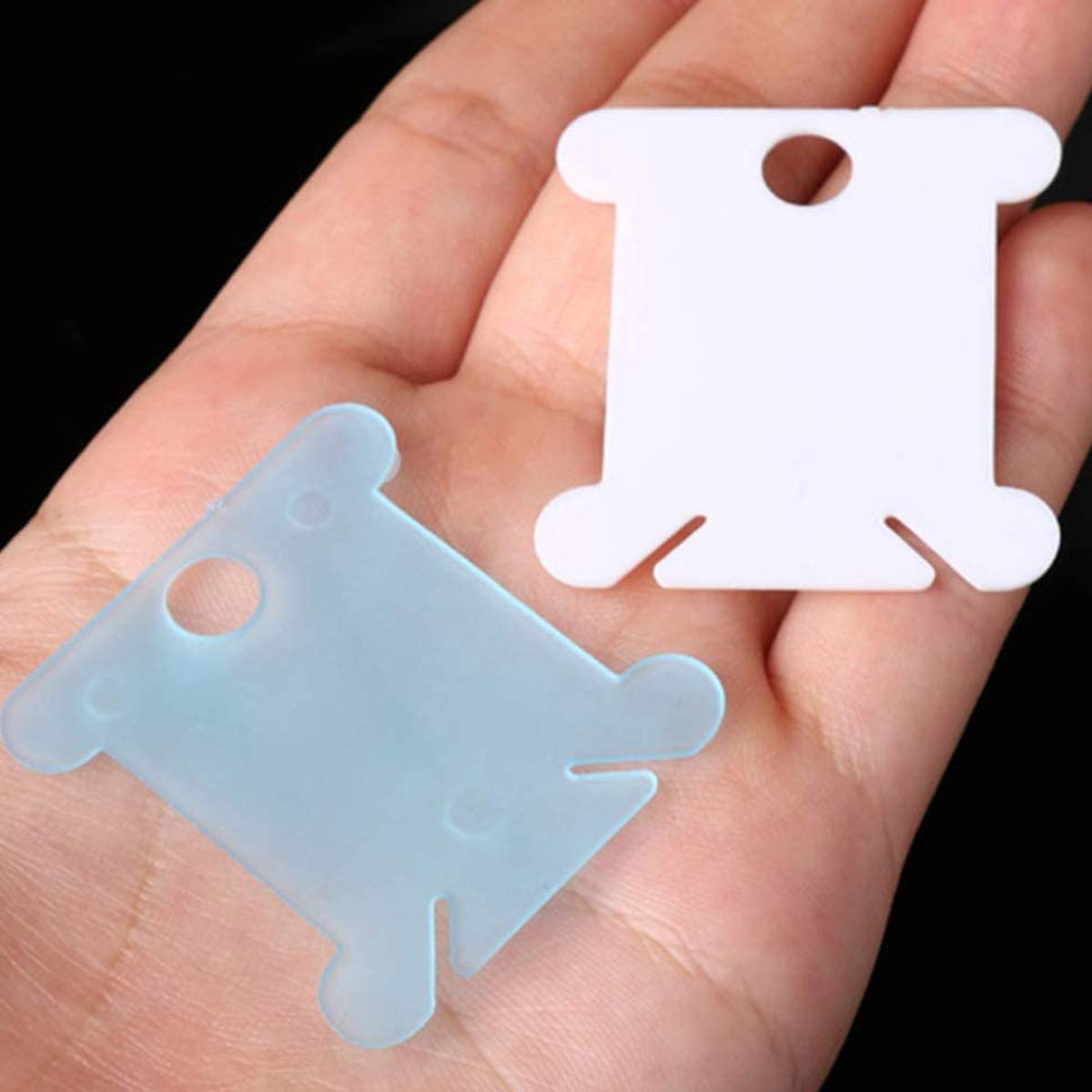 200 Bobines En Plastique Pour Fil - Organisation Couture, Broderie, Point De Croix - Canettes Vides Réutilisables