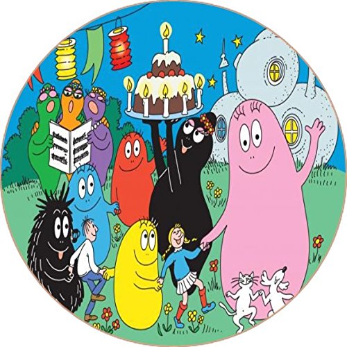 Cialda per torta BARBAPAPà decorazione alimentare