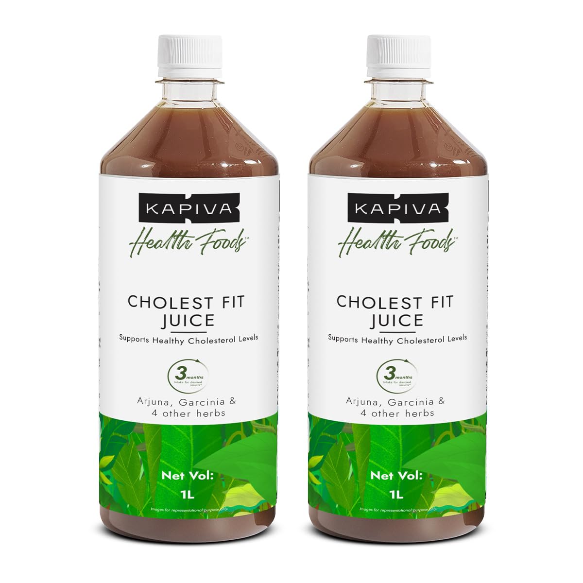 Kapiva Cholest Fit Juice, 1L X 1 Month Pack | Supports Healthy Cholesterol with Arjuna, Apple Cider Vinegar, & 4 more herbs (Pack of 2)-image-18