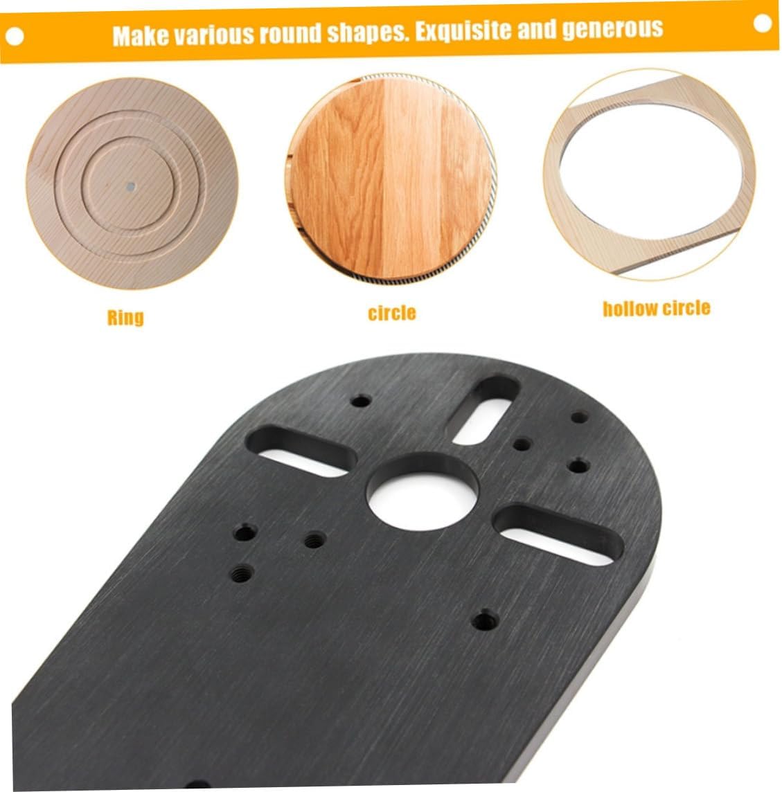 Cutting Jig Set Hand Trimmer Small Wood Router Milling Groove Wood Routers Jig