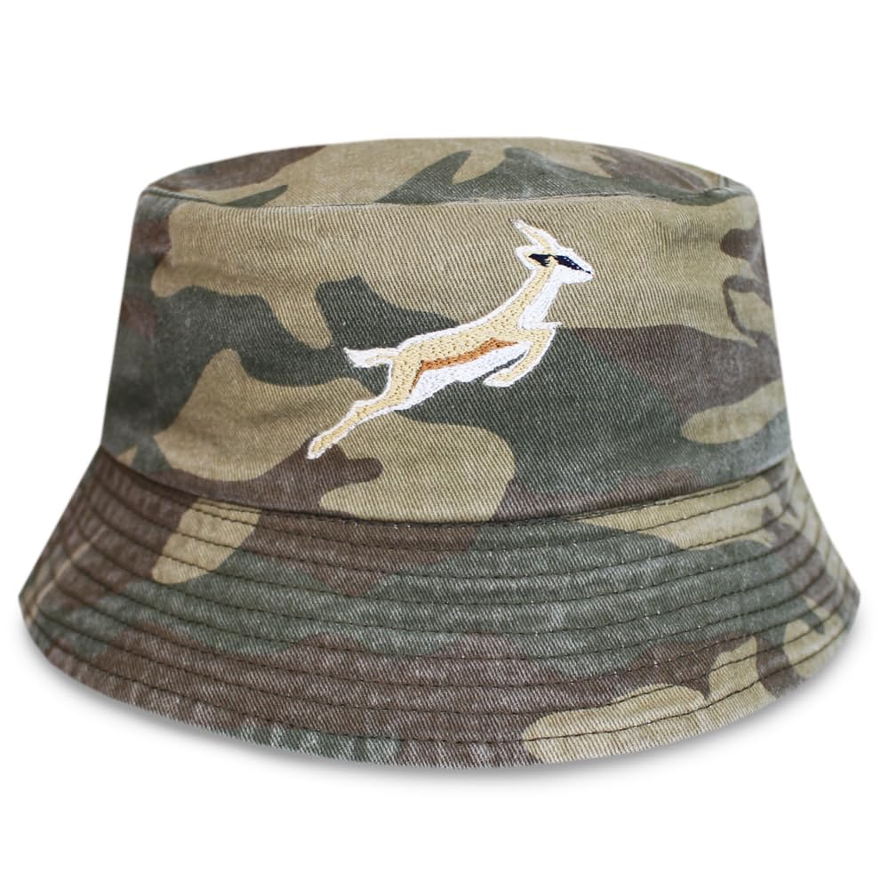 Teddyt's Boys Camouflage 'S Springbok Bucket Hat (Uk, Age, 7 Years, 10 Years, )