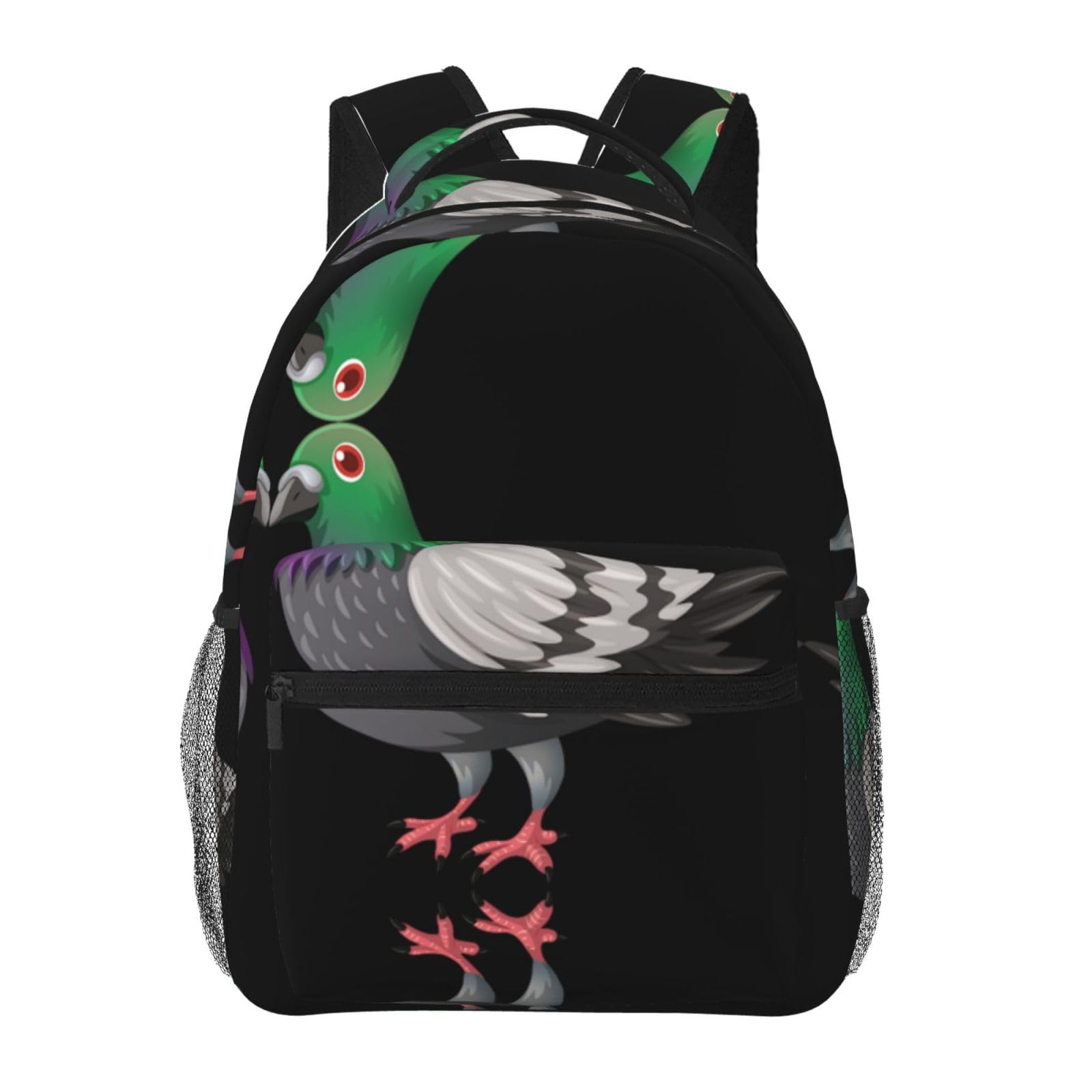 ESASAM Cartoon Pigeon Print Stylish Casual Backpack â€“ Trendy Design, Lightweight Material, Multiple Print Options