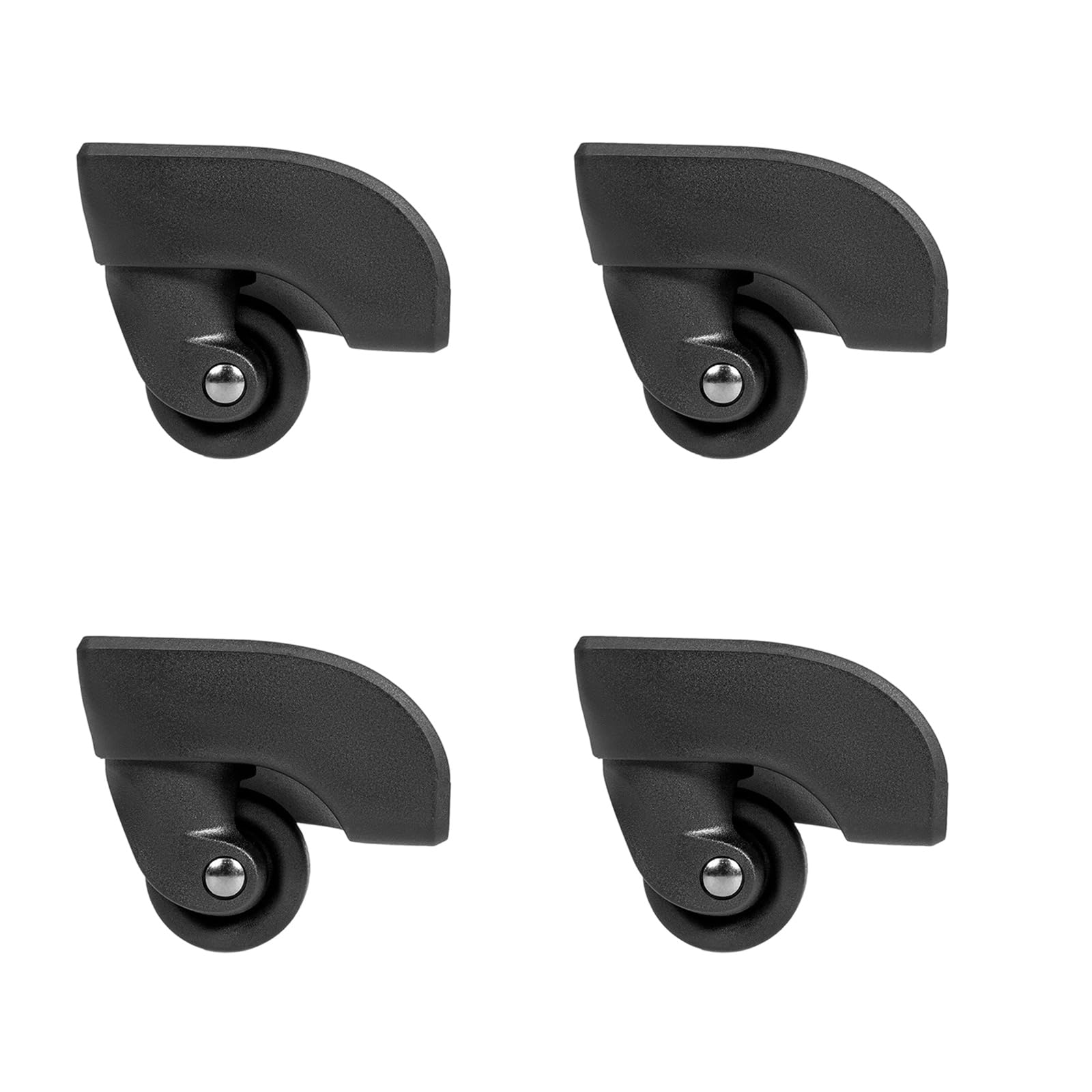 Roulettes pour valise : lot de 4 roues ergonomiques silencieuses pour réparation de bagage de voyage
