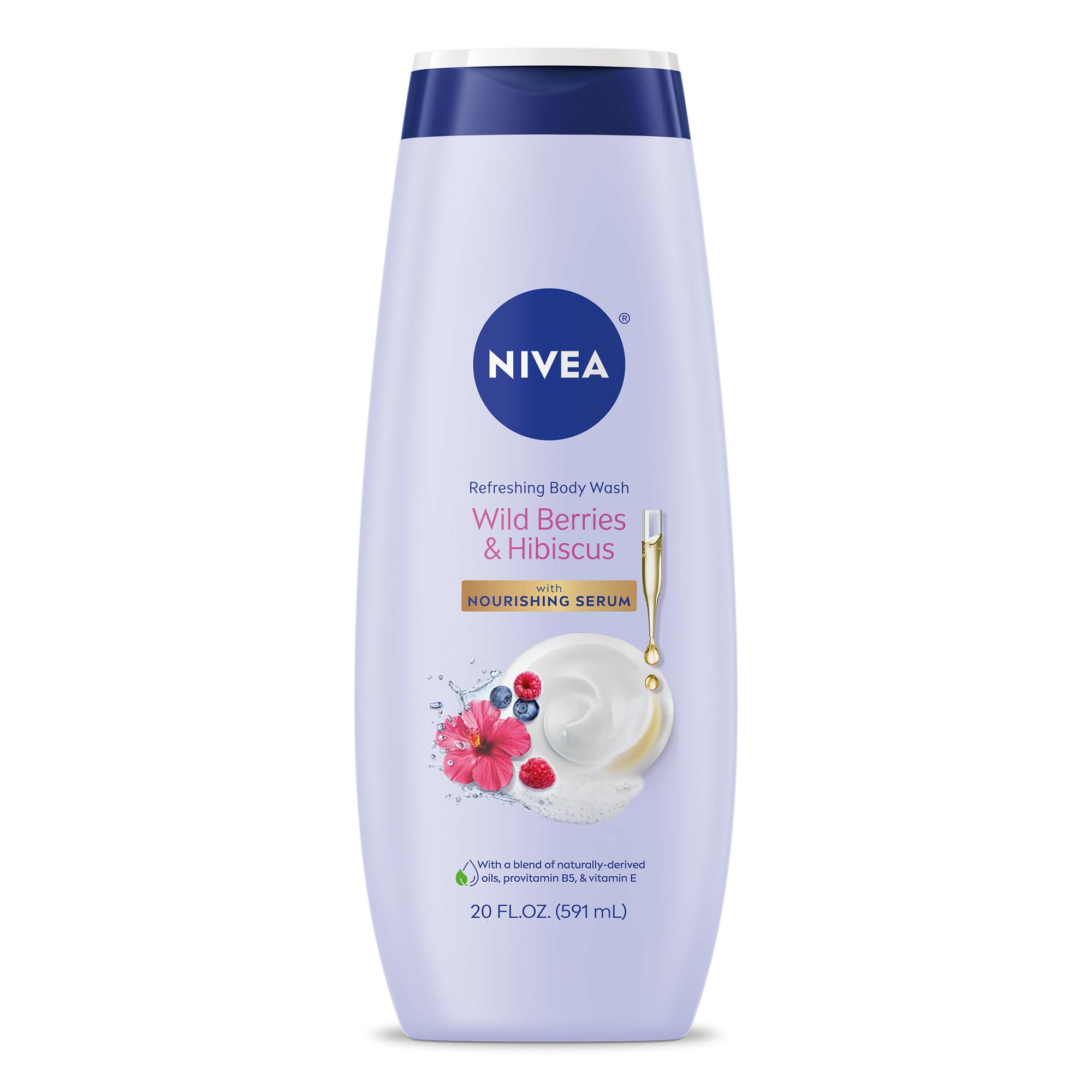 Amazon.com : NIVEA Refreshing Wild Berries and Hibiscus Body Wash