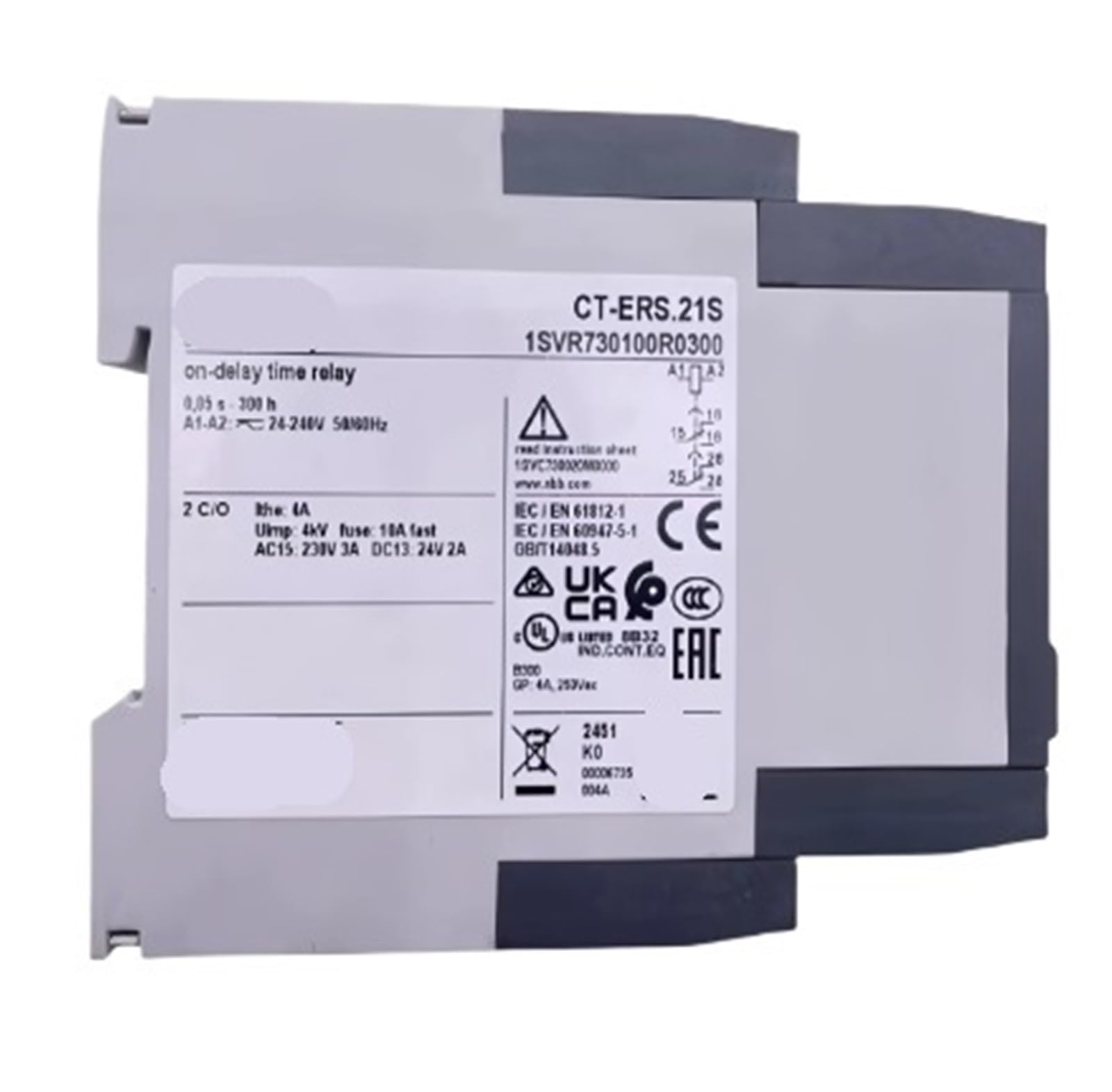 YMUGUEGH Time relay CT-ERS.21SVR730100R0300