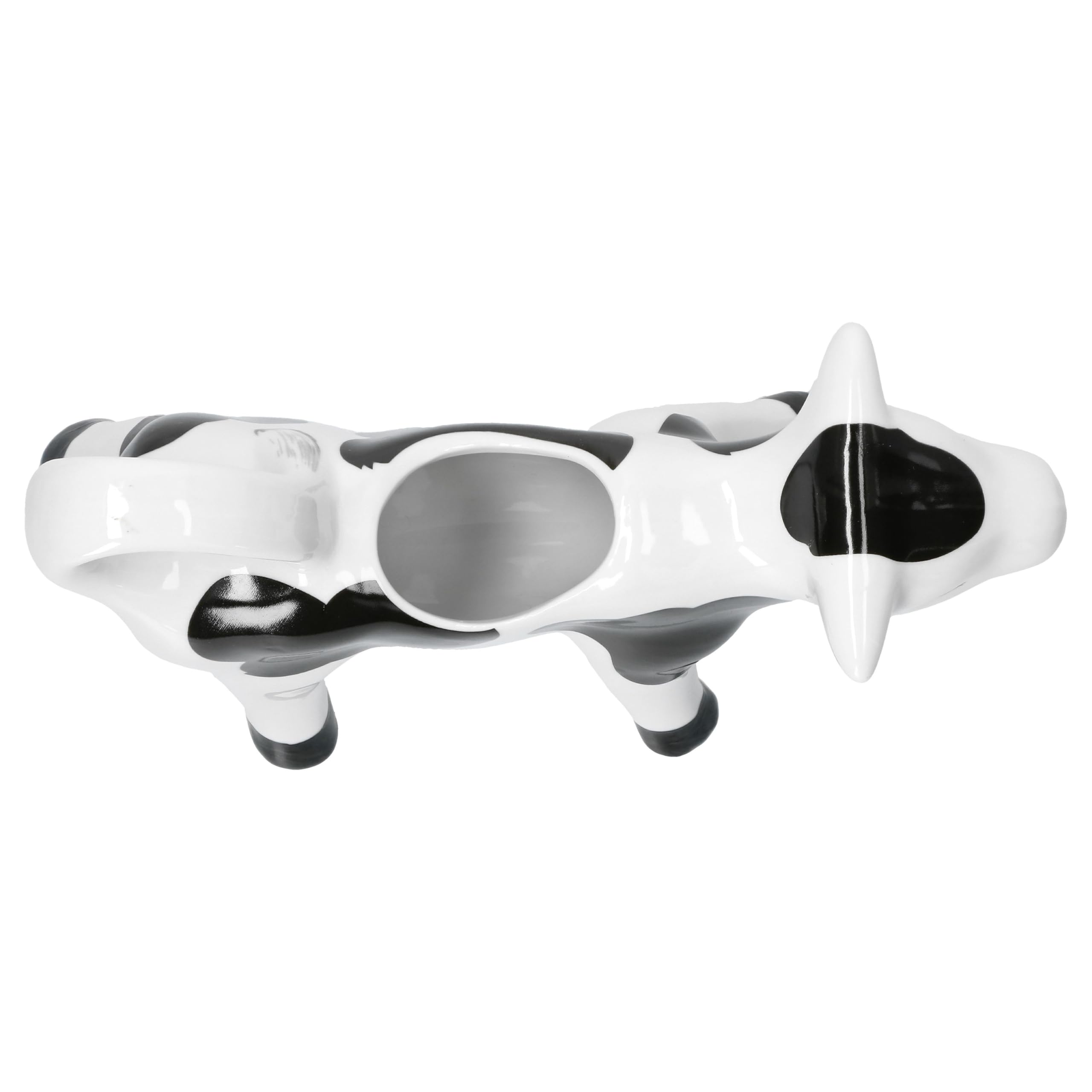 MamboCat Dzbanek na mleko Krowa Berta 120 ml I Ceramika I Biały z czarnymi plamkami I Dzbanek do śmietany I Dzbanek I Dzbanek do mleka
