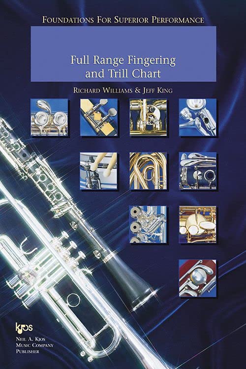 Bass Clarinet/Alto Clarinet/Contralto Clarinet Full Range Fingering and Trill Chart
