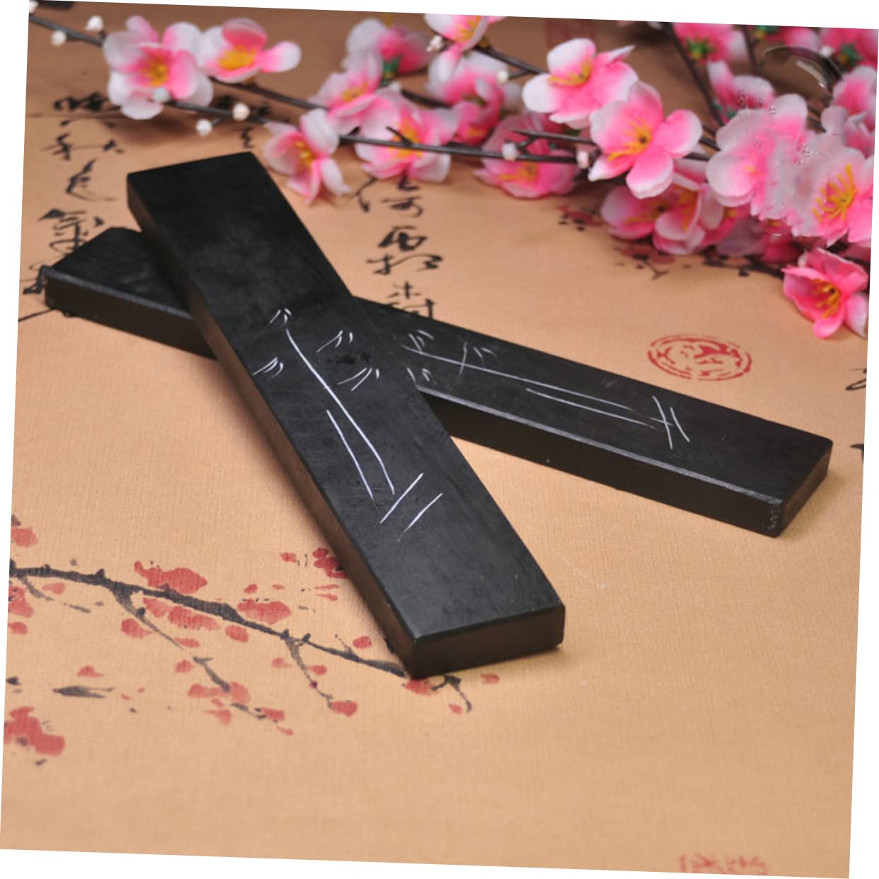 Amazon | VILLFUL 彫刻石文鎮 大理石のペーパーウェイト 13cm 4個