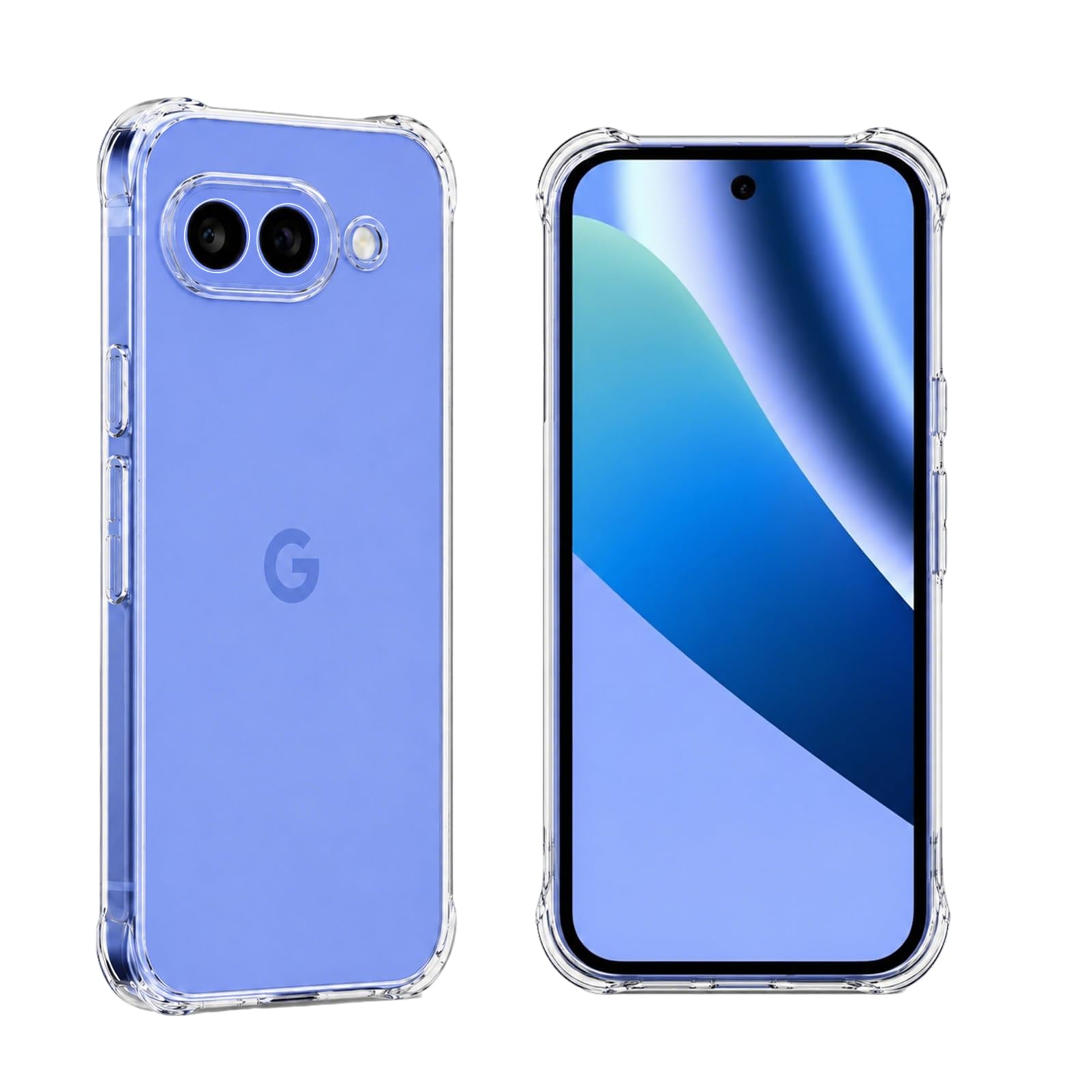『全面保護』google pixel 10a ケース 保護カバー 薄型 pixel 10a カバー TPU材質『四隅がエアクッション構造』 耐衝撃 ケース グーグル 10a 用の ケース 黄変防止 滑り止め/擦り傷防止/柔軟/光沢感/軽·薄/透明