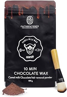 Chocolate Hair Removal Powder - 10 Min Full Body Wax, 100gm, 3.53 Ounce