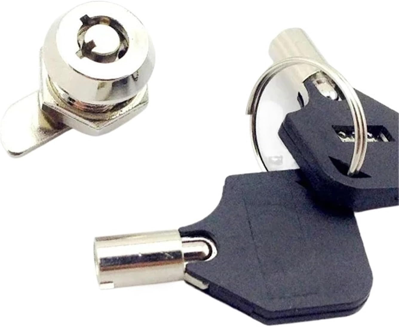 Mini Cabinet Tubular Cam Lock for ATM Cash Box POS Printer Show Case Light-Box Attendance Machine MX09 G1 1Pcs(NO.4)