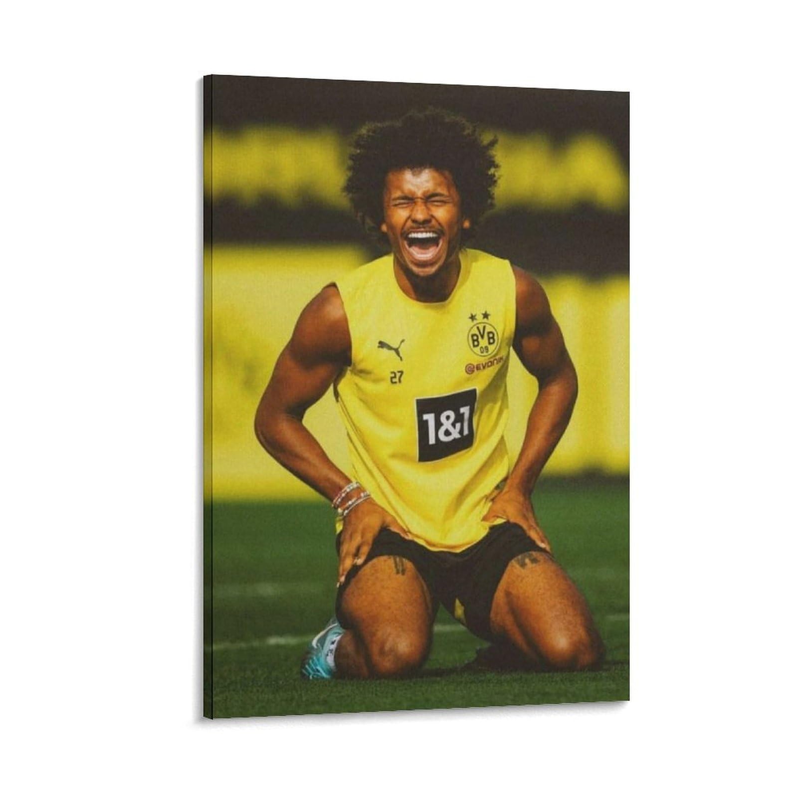 FCOIN Karim Adeyemi Canvas Poster Posters Wall Art Painting Canvas Prints Decor Poster Artworks 20x30inch(50x75cm)