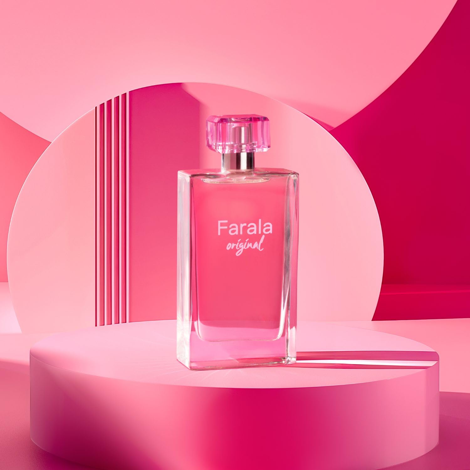 FARALA - Original 150 ml, Colonia Mujer, Perfume Formato Spray, Eau de Toilette Natural y Femenina, Aroma Floral Especiado, Fragancia Fresca, Juvenil y de Larga Duración