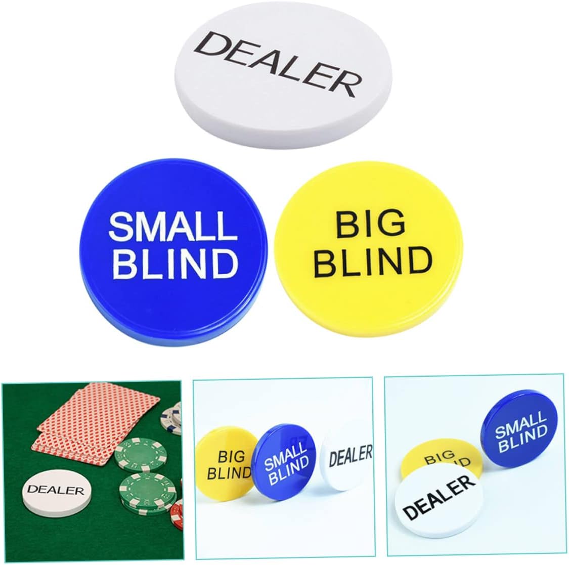 Poker Chip Buttons Game Chips Bingo Game Tokens Counting Money Tokens Game Markers Bingo Marker Chips