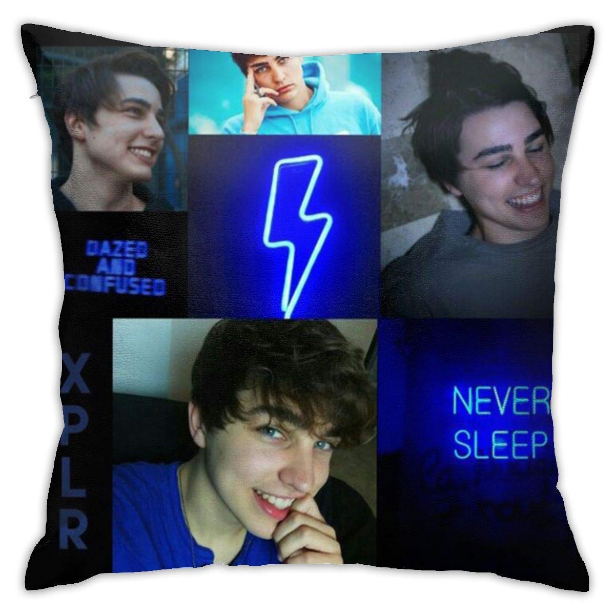 Hckz As Pic Sam-Colby-Xplr Merch Pillowcase Generalduty Pillow Covers (18Inch18inch)