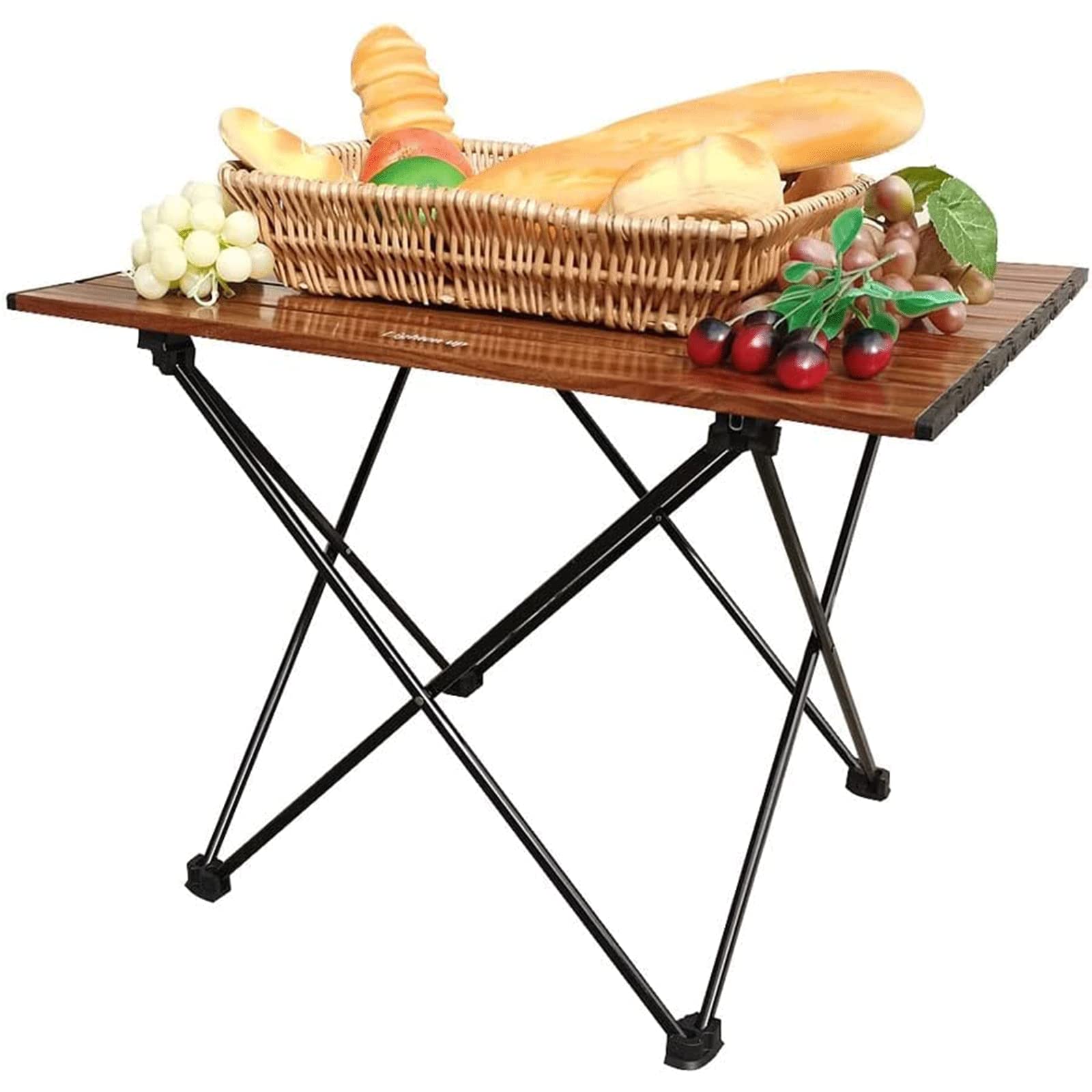 FAXIOAWA Tavolo Pieghevole Tavolo Pieghevole Leggero e Portatile, Tavolo da Picnic per Barbecue/Cucina/Spiaggia/Viaggio, Tavolo da Campeggio Resistente e Stabile con Borsa per Il Trasporto compatta