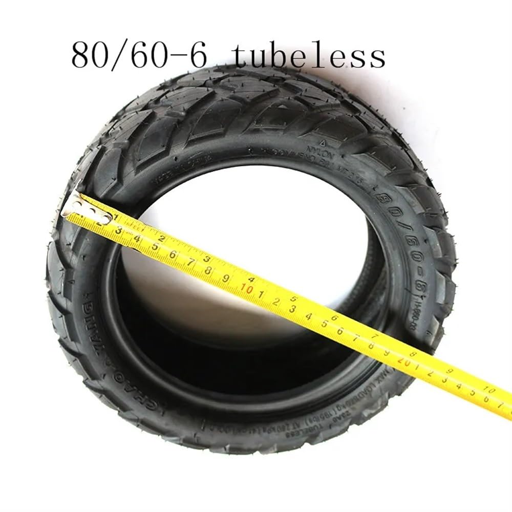 Ruota Monopattino Elettrico 80/60-6 Pneumatici tubeless Vacuum Pneumatico for motorino Motore E-Scooter