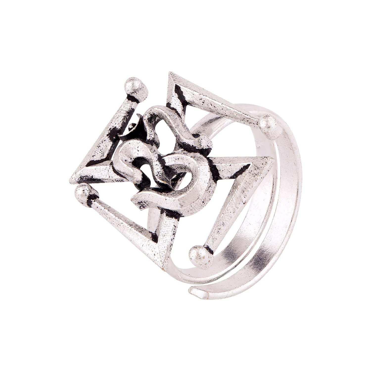 Voylla Aarambh Om-Swastika Ring (B083GW85LP) Amazon Price History, Amazon Price Tracker