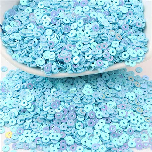 Aunangljscs Flache Runde Pailletten 3-6 mm