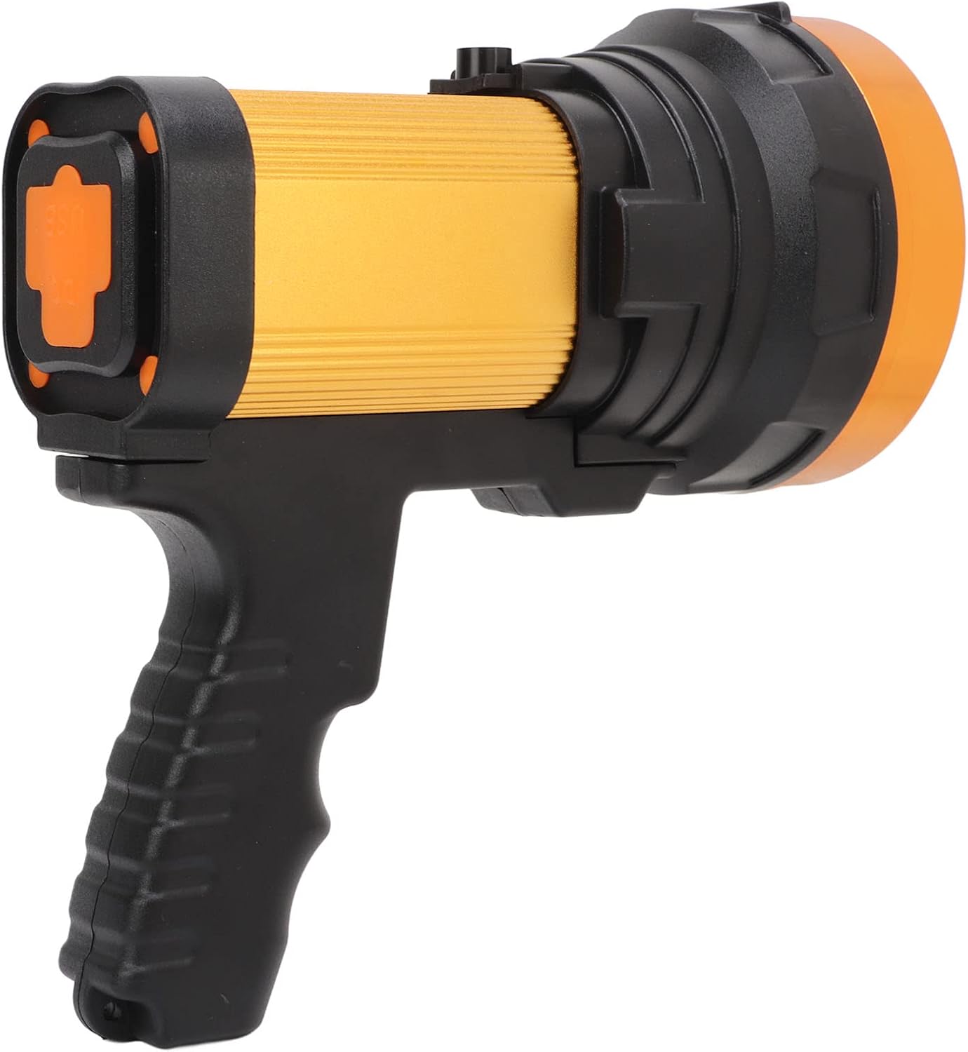 RiToEasysports Handheld Flashlight, High Brightness LED Rechargeable Spotlight for Outdoor Camping, Home Emergency Use, Hiking and Survival