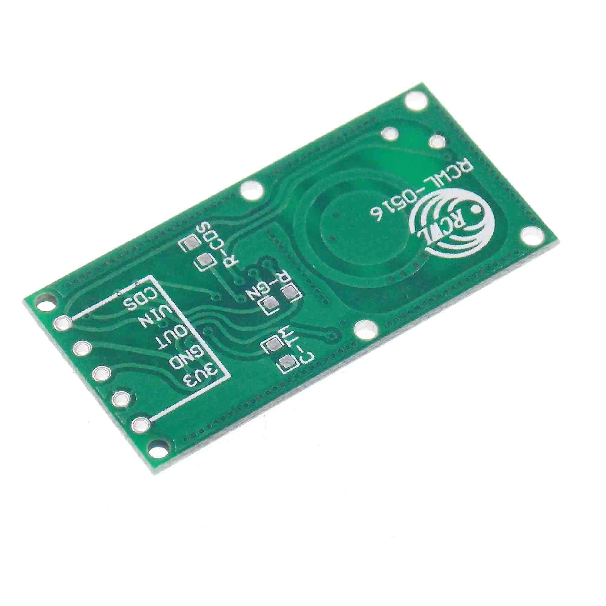 5 Pezzi Sensori Radar A Microonde RCWL-0516 Per Arduino - Modulo Interruttore A Induzione Corpo Umano