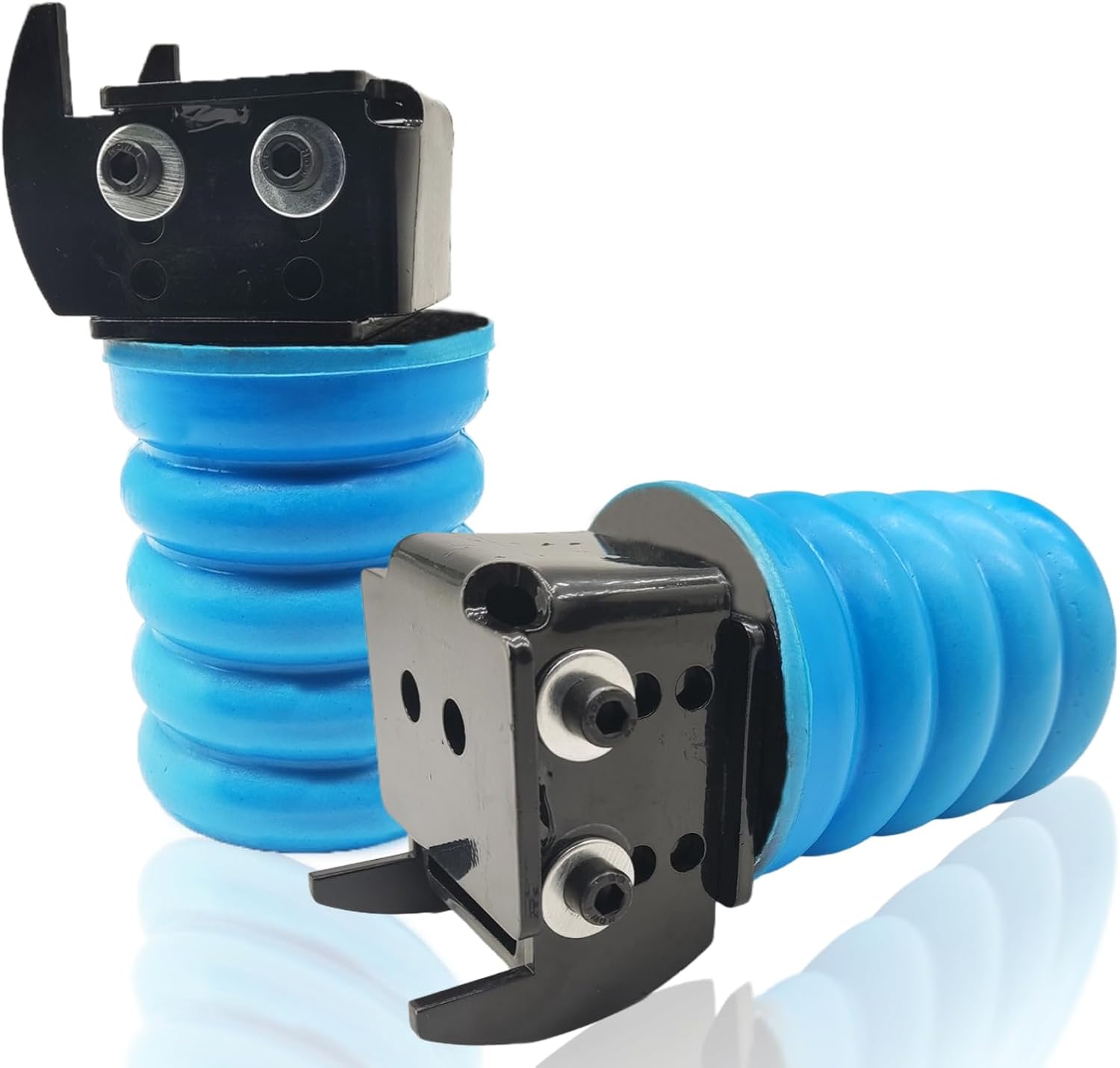 SSR-146-40 Rear Suspension Enhancement System Blue | Bump Stop Fit for Ford F-150 2/4WD (2019-2023) excluding Raptor models | Rear Suspension Helper Springs