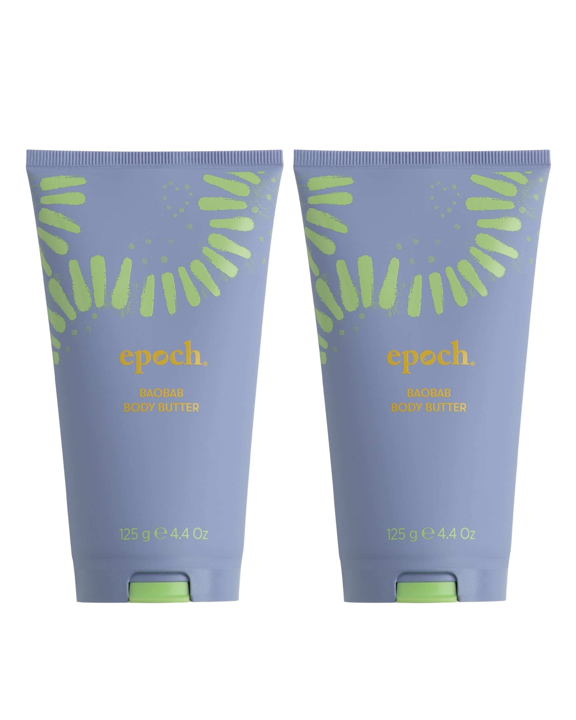 Nuskin Epoch Baobab Body Butter | Rich Cream Infused with Shea Butter and Ethnobotanical Baobab Fruit Extract for Deep Hydration, Softness, and Skin Resiliency | 2 Pack