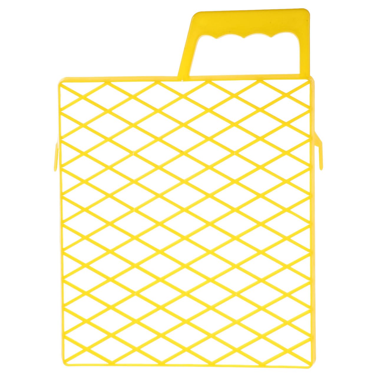 Tofficu Paint Bucket Grid Plastic Paint Screen for Even Distribution and Easy Cleaning Ideal for Diy Painting Supplies and Trays 12.40X8.86X0.47In