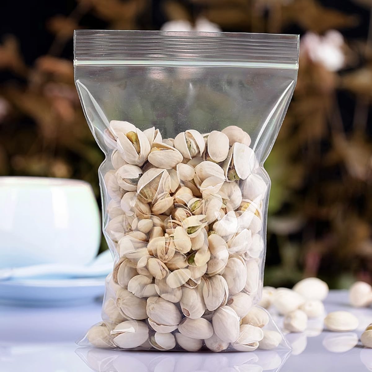 Raccolta Differenziata Contenitori 1000 Sacchetti Plastica Richiudibili 1x1 Pollici - Spessore 2 Mil, Trasparenti, Per Piccoli Oggetti Sacchetti Plastica Piccoli - Foto 3