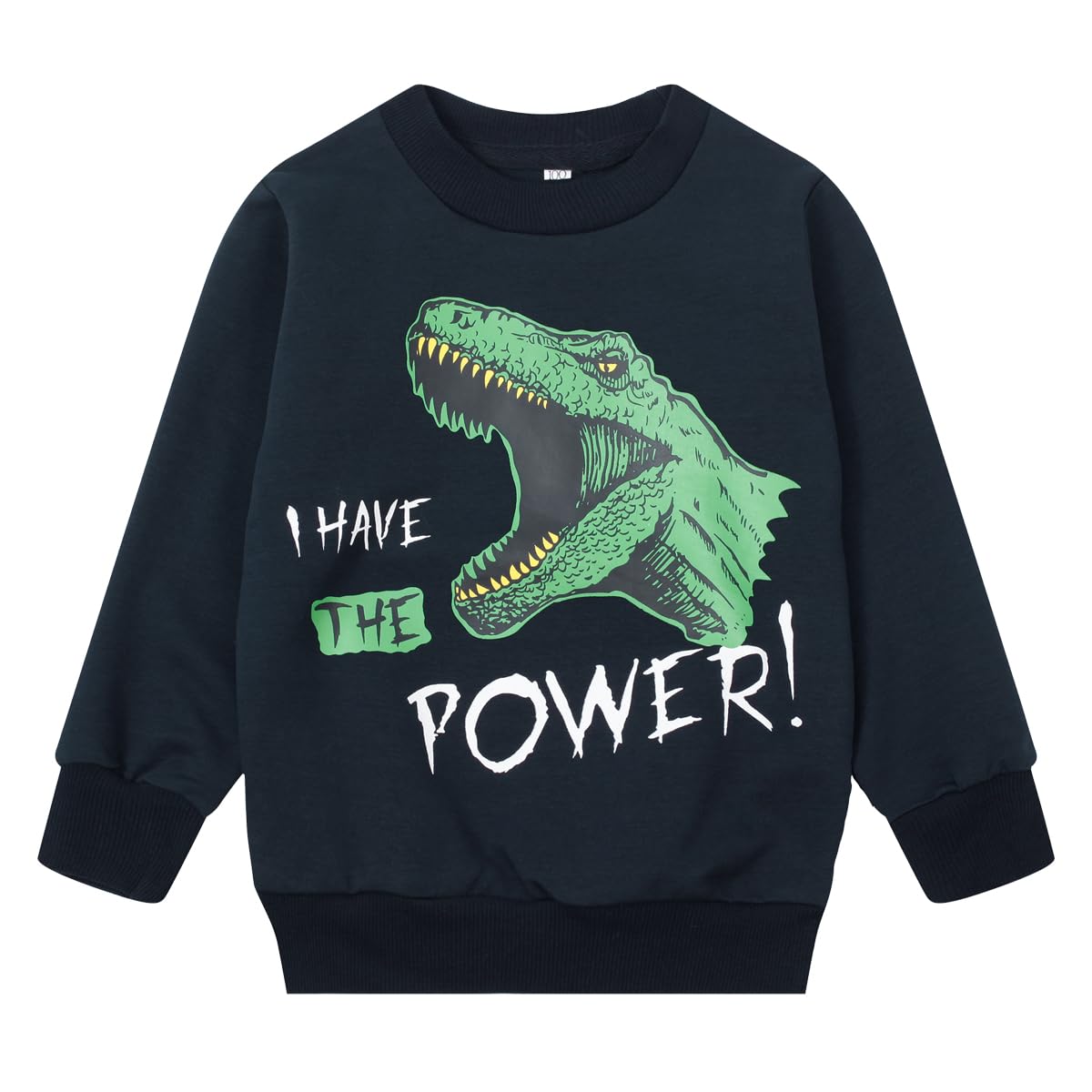 Popshion Toddler Boys Sweatshirt Cotton Lightweight Kids Winter Warm Sweater Crewneck Pullover Tops