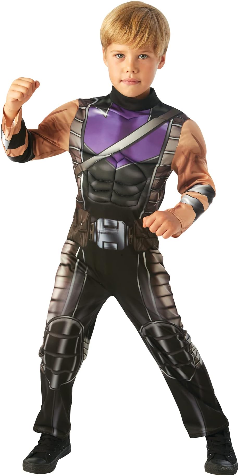 Rubie's Official Marvel Avengers Hawkeye Childs Costume, Kids Superhero Fancy Dress