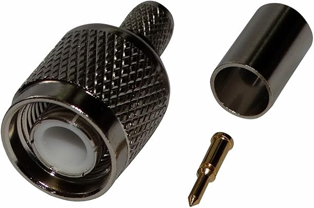 Aerzetix connettore presa spina TNC maschio per cavo RG59 Aerzetix connettore presa spina TNC maschio per cavo RG59