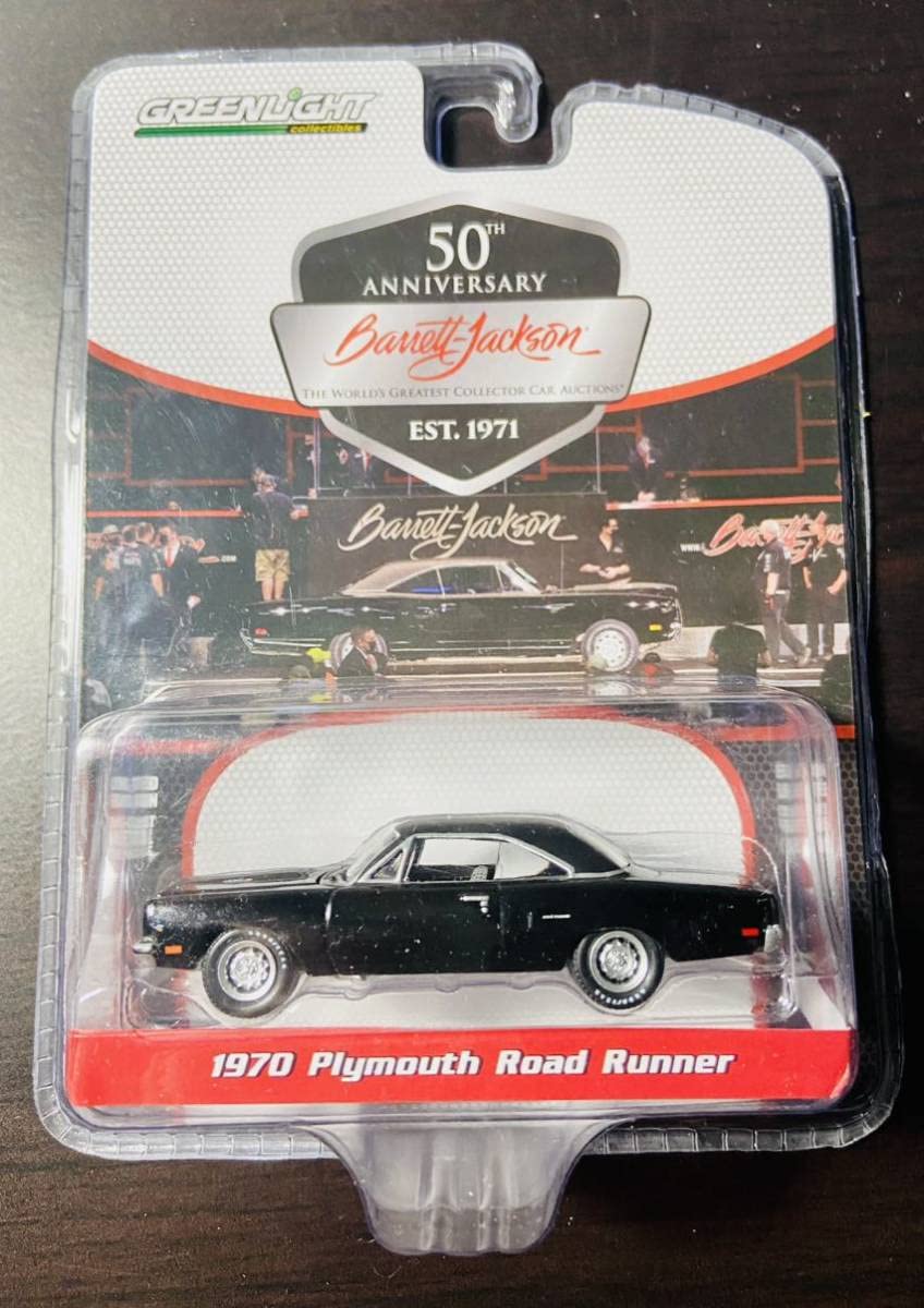 Amazon.co.jp: GREENLIGHT 1970 Plymouth Road Runner Barrett Jackson