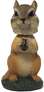 Animal Den Chipmunk Bobblehead Figure Statue Gift for Car Dashboard