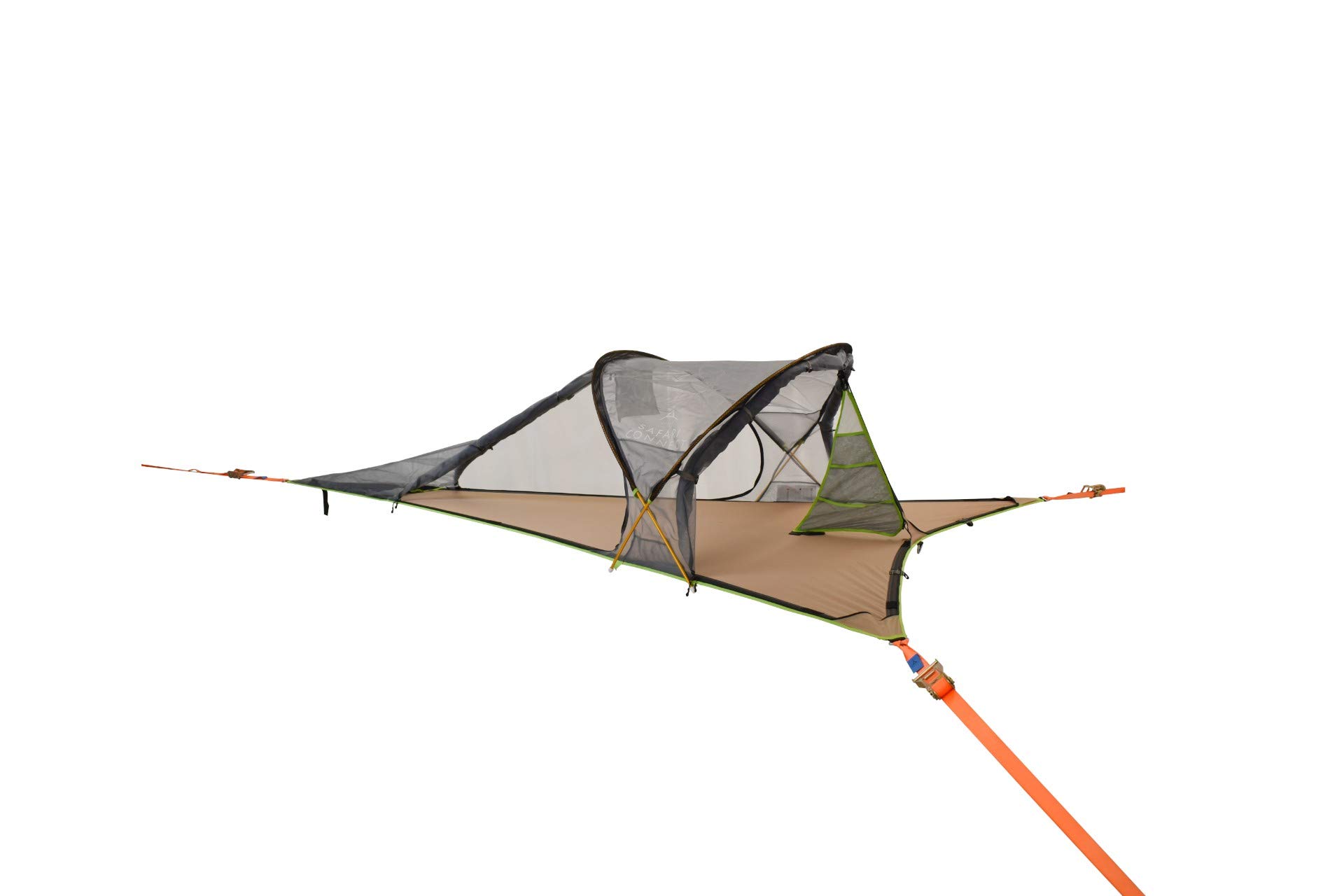 Tentsile Connect V3 2-Person Tree Tent Hammock, The Original Tree Tent Company, 880 Pound Capacity, Portable Treehouse, Heavy Duty Ratchets Included, Designed in The UK