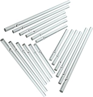 FUNOMOCYA 3 Conjuntos De Sinos De Vento Sinos De Vento De Metal Mini Sinos De Vento Ferramenta Brinquedos Tubos De Sino De Vento Sinos De Vento Fazendo Suprimentos Pátio Sinos De Vento